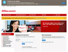 Tablet Screenshot of online.officedepot.es