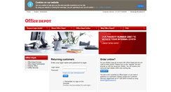 Desktop Screenshot of online.officedepot.nl