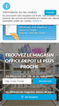 Mobile Screenshot of magasins.officedepot.fr