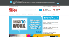 Desktop Screenshot of officedepot.se