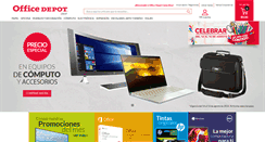 Desktop Screenshot of officedepot.co.cr