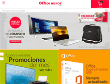 Tablet Screenshot of officedepot.co.cr